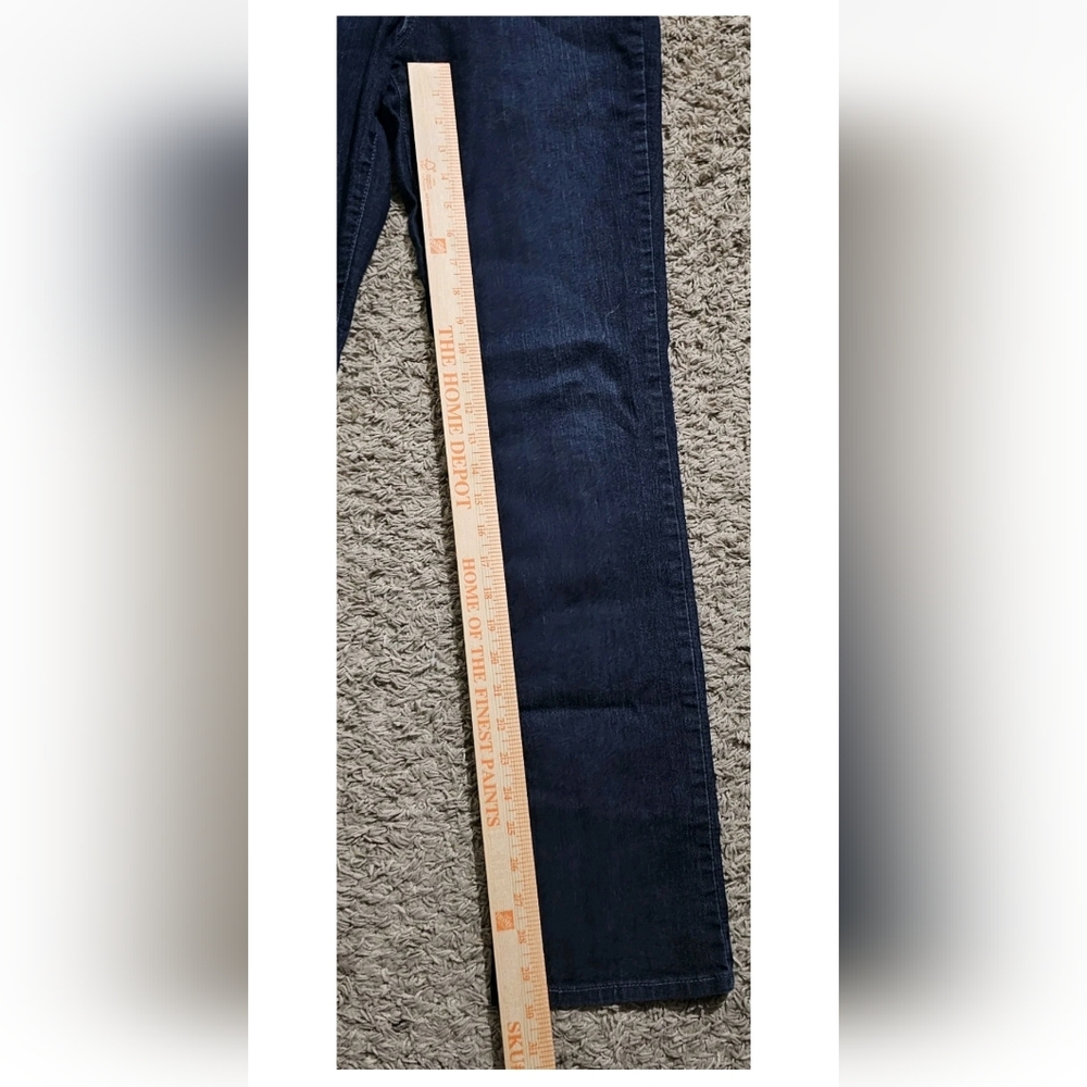 Levis Signature Jeans Y2k Vtg Modern Straight Womens 6 M Blue Preppy Grunge - Picture 6 of 8